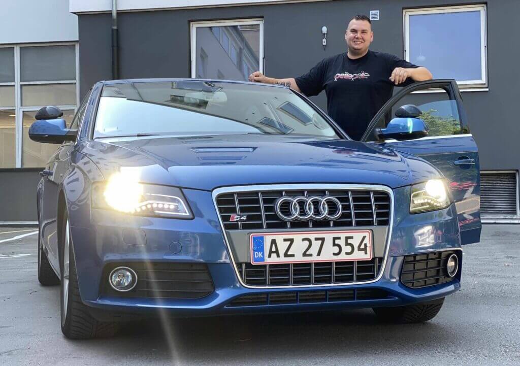 Kasper og Audi A4